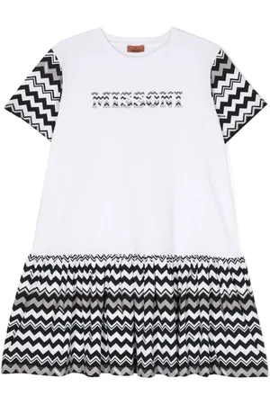Missoni Vestido con estampado en zigzag