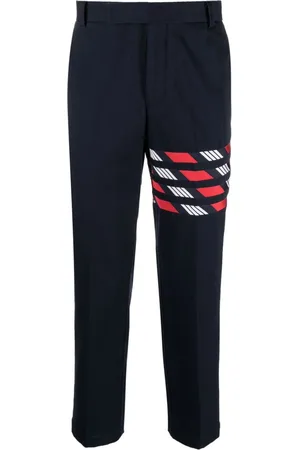 Thom Browne Pantalones de vestir con motivo 4-Bar
