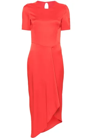 Moschino Vestido midi asimétrico