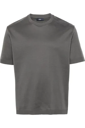 HERNO Camiseta con cuello redondo