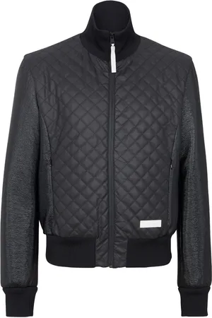 Balmain Chaqueta bomber con parche del logo