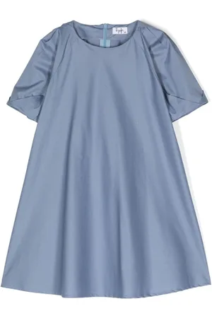 Il gufo Vestido con cuello redondo