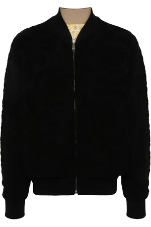 VERSACE Chaqueta bomber con motivo barroco