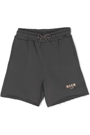 Msgm Bermudas con acabado envejecido
