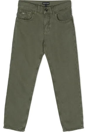Emporio Armani Pantalones ajustados con logo
