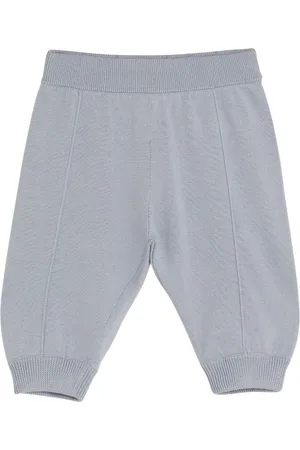Brunello Cucinelli Pantalones Bernie de punto fino