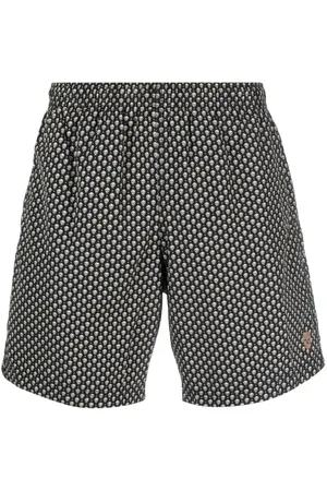 Alexander McQueen Bañador con motivo de calavera
