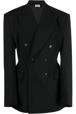 Vetements Blazer con doble botonadura