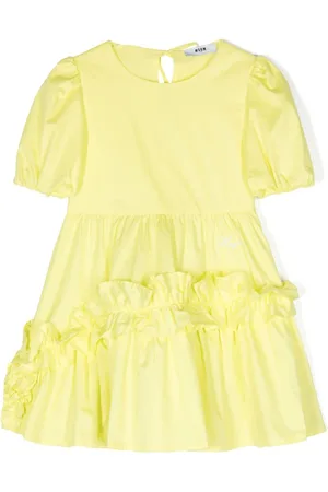 Msgm Vestido con volante