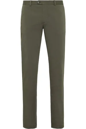 Philipp Plein Pantalones chinos con parche del logo