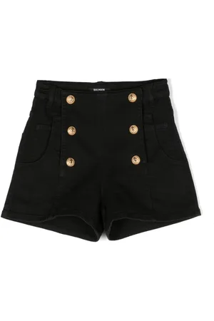 Balmain Pantalones vaqueros cortos con botones