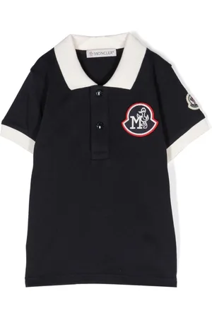 Moncler Polo con parche del logo