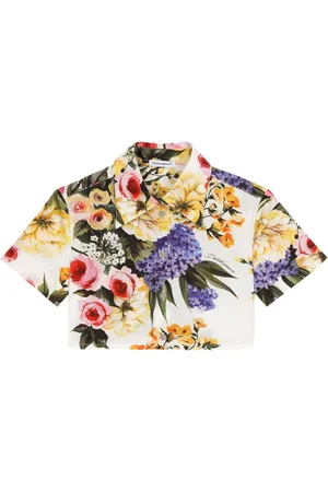 Dolce & Gabbana Camisa corta con estampado Giardino