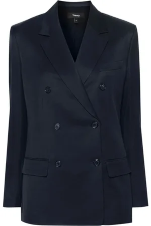 THEORY Blazer con doble botonadura