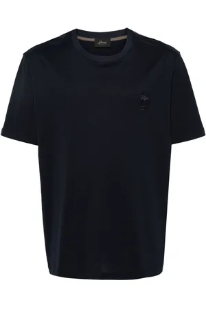 BRIONI Camiseta con logo bordado