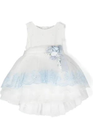 Mimilù Vestido con apliques florales