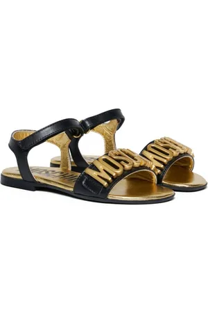 Moschino Sandalias con letras del logo