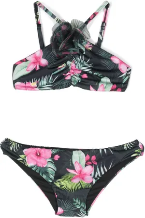 MONNALISA Bikini con estampado botánico