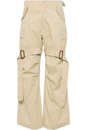 R13 Pantalones anchos tipo cargo