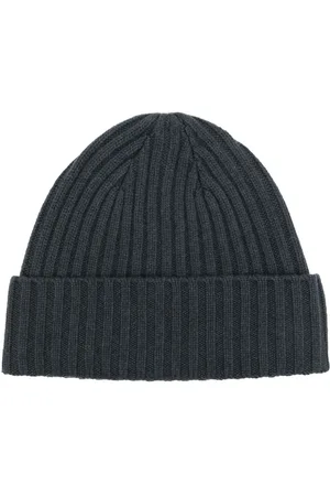 N.PEAL Gorro de punto de canalé grueso