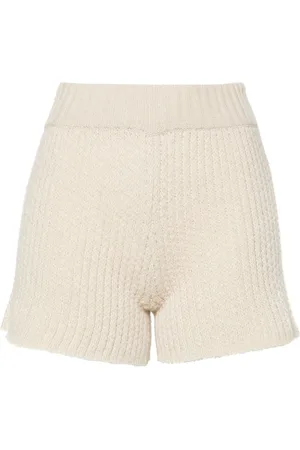 Alanui Shorts de canalé Finest