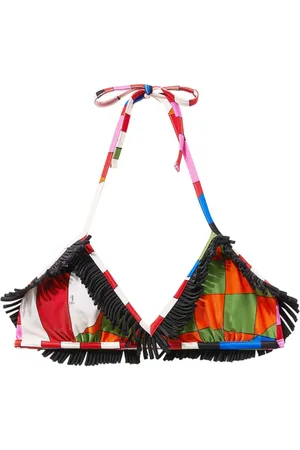 Puccini Top de bikini con flecos