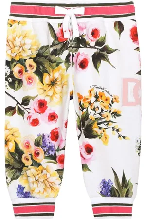 Dolce & Gabbana Pantalones de chándal con motivo floral
