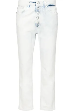 Dondup Vaqueros capri de talle medio