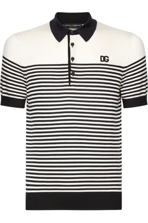 Dolce & Gabbana Polo con logo bordado