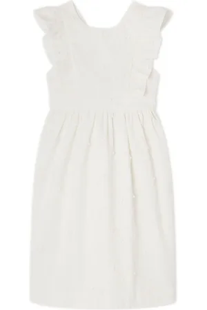 BONPOINT Vestido Frida con aplique floral