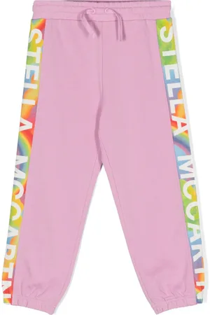 Stella McCartney Pantalones de chándal ajustados con logo