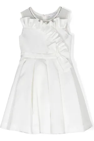 MONNALISA Vestido con ribete de volantes