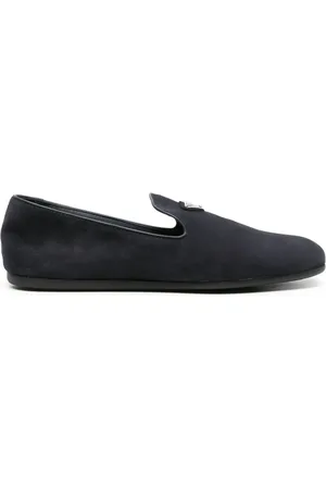 Prada Slippers con logo triangular
