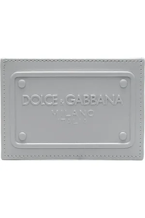 Dolce & Gabbana Tarjetero con logo en relieve