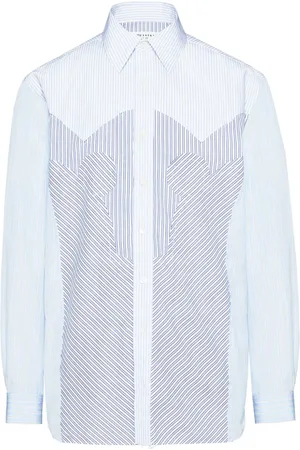 Maison Margiela Camisa Yoke a rayas