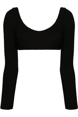 Bond Eye Top de bikini Sera con efecto arrugado
