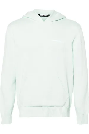 Palm Angels Sudadera con capucha y logo bordado