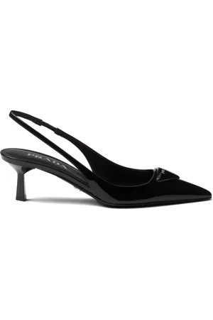 Prada Zapatos de tacón de 55 mm con tira trasera