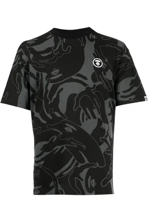 A Bathing Ape Camiseta Milo con estampado militar