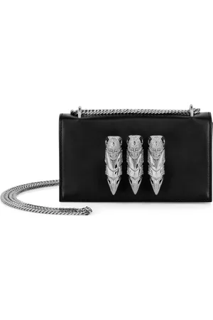 Philipp Plein Bolso de hombro con aplique de calavera