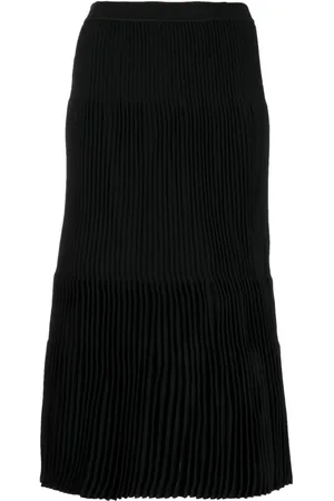 JNBY Falda midi de canalé