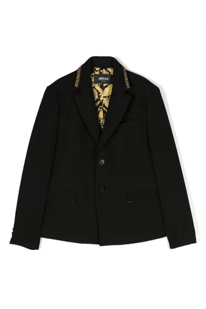 VERSACE Blazer con ribete Greca