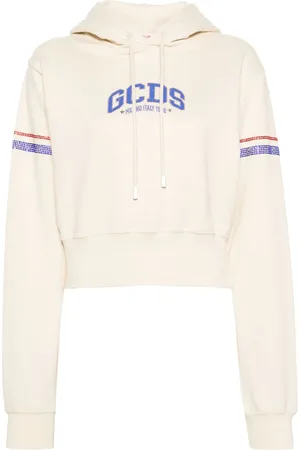GCDS Sudadera corta con capucha
