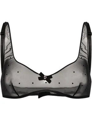 Dsquared2 Sujetador semitranslúcido con lentejuelas