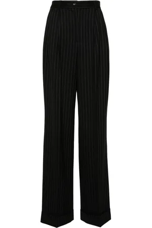Dolce & Gabbana Pantalones anchos a rayas diplomáticas