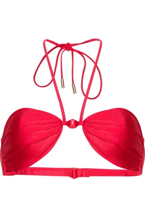 Cult Gaia Top de bikini Euphrasia con cuentas