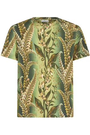 Etro Camiseta con estampado Foliage