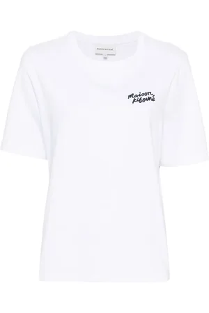 Maison Kitsuné Camiseta con logo bordado