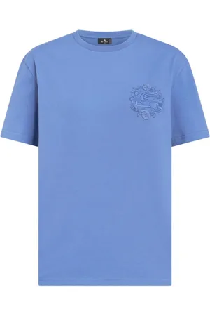 Etro Camisa con bordado Pegaso
