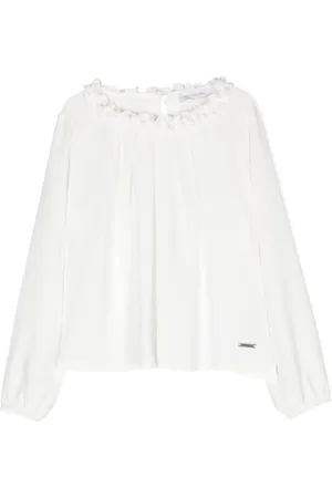 MONNALISA Blusa con placa del logo